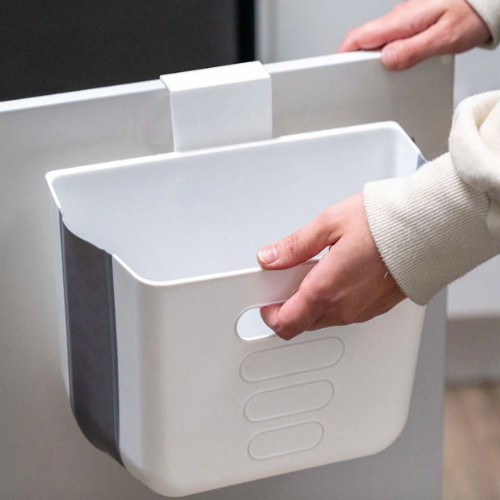6L Wall & Door Mounted Collapsible Kitchen Rubbish Bin